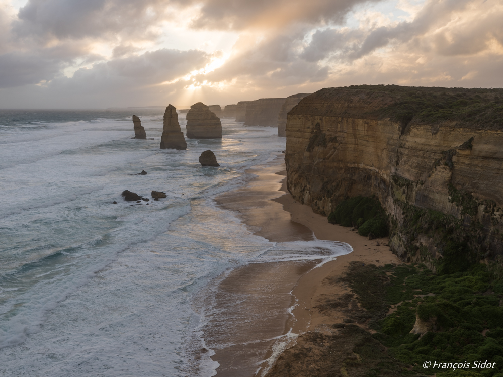 Douze apôtres couché de soleil (P.N. de Port Campbell)	