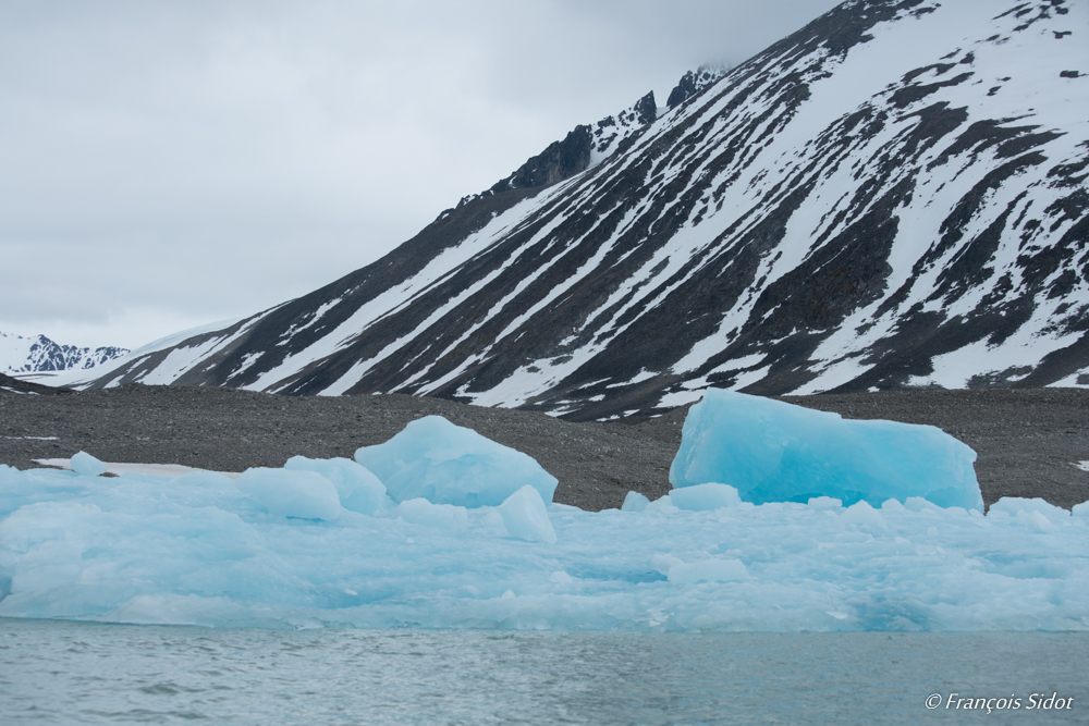 Ice and mountain