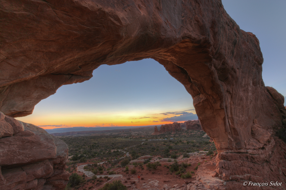 North Window in Arches N.P.